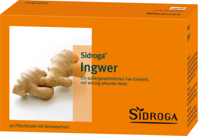 SIDROGA Ingwer Tee Filterbeutel