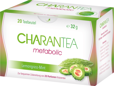 CHARANTEA metabolic Lemon/Mint Filterbeutel